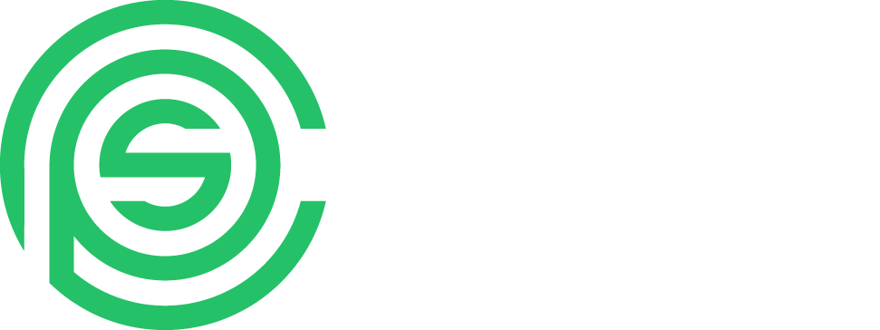 Complete packaging solutions logo in white and green
